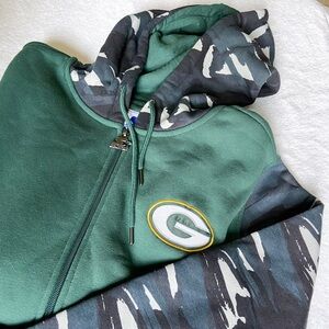 Green Bay Packers Zip-Up Hoodie